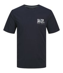 Jack & Jones Miesten T-paita 12256785*01, laivastonsininen 5715604742298 hinta ja tiedot | Miesten T-paidat | hobbyhall.fi