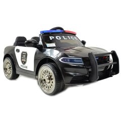 Kaksipaikkainen sähköpoliisiauto lapsille Super Toys JC666 hinta ja tiedot | Lasten sähköautot | hobbyhall.fi