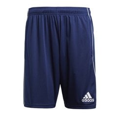 Jalkapalloshortsit lapsille Adidas Core 18 Training Short JR CV3996, sininen hinta ja tiedot | Poikien shortsit | hobbyhall.fi