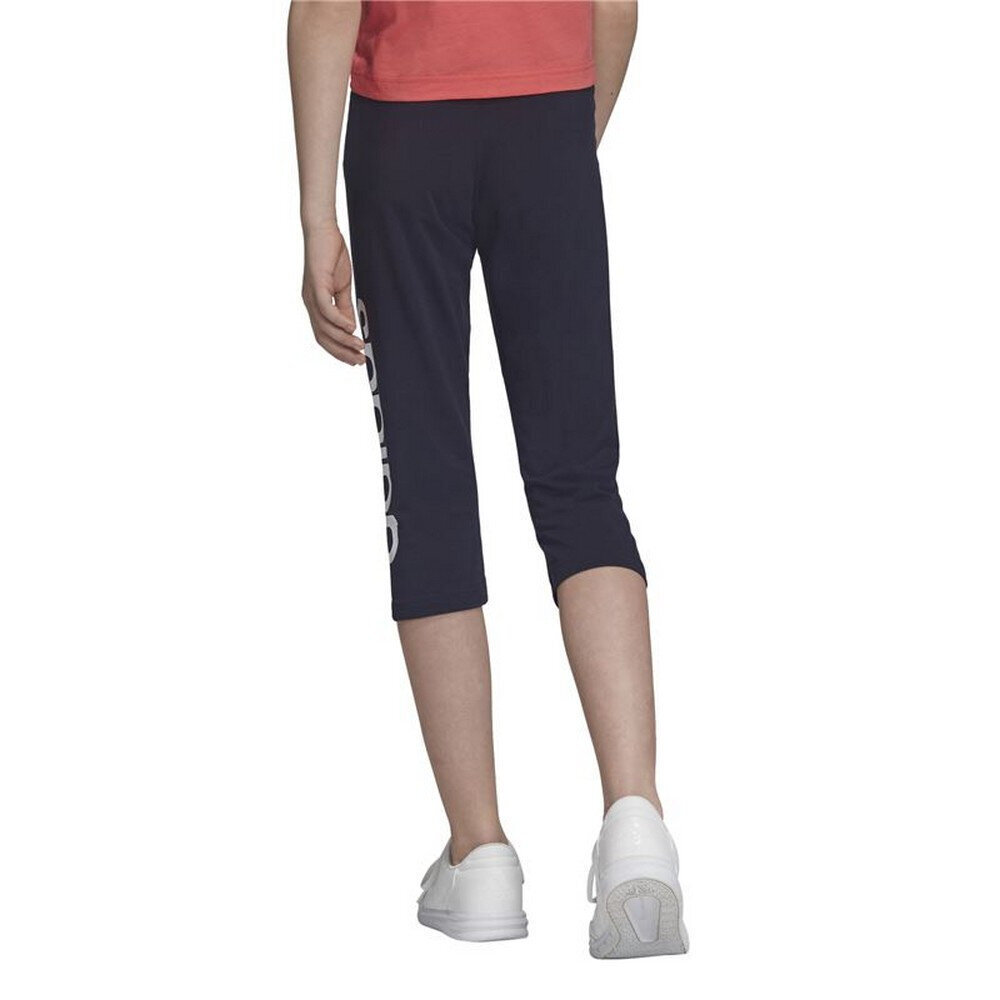 Urheiluleggingsit lapsille Adidas Yg E Lin 3/4 TG S6432094, sininen hinta ja tiedot | Tyttöjen leggingsit ja housut | hobbyhall.fi