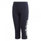 Urheiluleggingsit lapsille Adidas Yg E Lin 3/4 TG S6432094, sininen hinta ja tiedot | Tyttöjen leggingsit ja housut | hobbyhall.fi