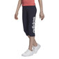 Urheiluleggingsit lapsille Adidas Yg E Lin 3/4 TG S6432094, sininen hinta ja tiedot | Tyttöjen leggingsit ja housut | hobbyhall.fi