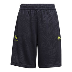 Urheilushortsit Adidas Messi Football-inspired tummansininen S6433960 hinta ja tiedot | Poikien housut | hobbyhall.fi