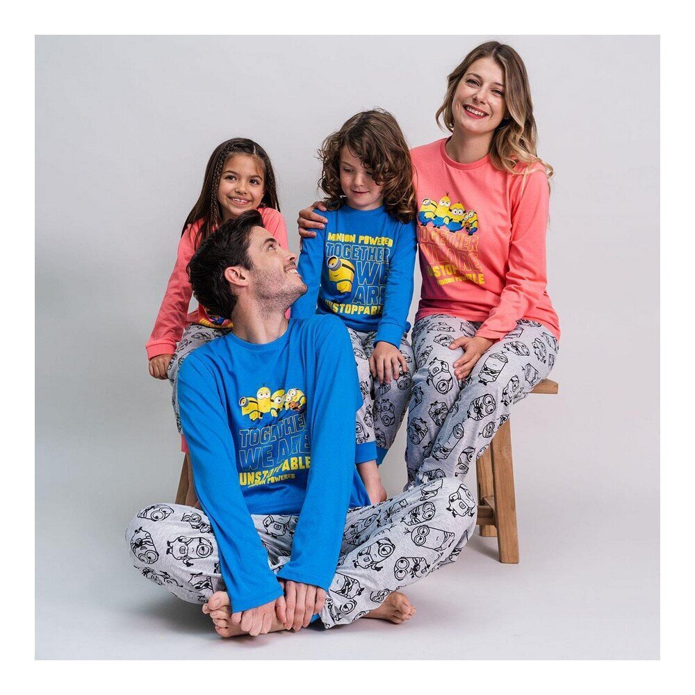 Lasten pyjamat Minions, pinkki hinta ja tiedot | Tyttöjen kylpytakit ja pyjamat | hobbyhall.fi