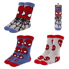 Sukat Spider-Man, 3 paria hinta ja tiedot | Poikien sukat | hobbyhall.fi