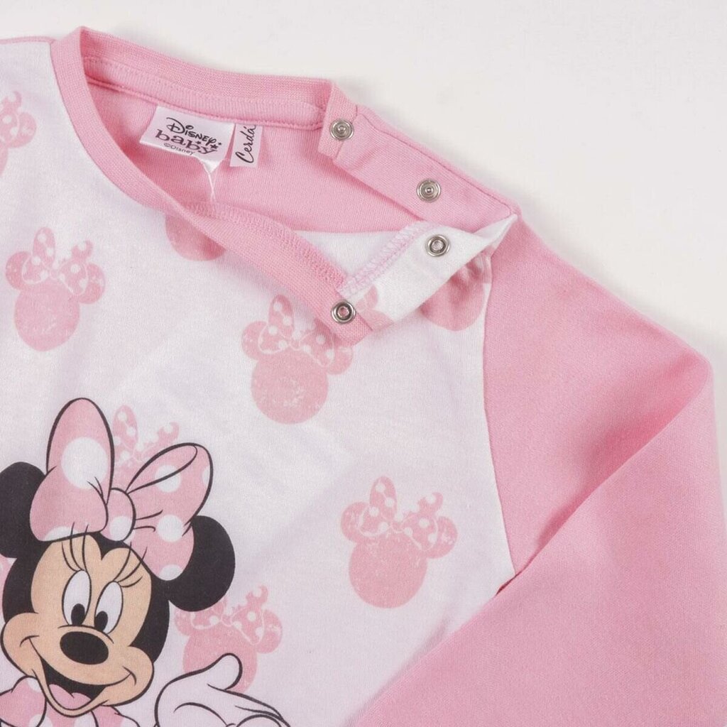 Lasten pyjamat Minnie Mouse, pinkki hinta ja tiedot | Tyttöjen kylpytakit ja pyjamat | hobbyhall.fi