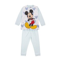 Pyjama lapsille ja lapsille Mikki Hiiri, sininen hinta ja tiedot | Mickey Mouse Tyttöjen vaatteet | hobbyhall.fi