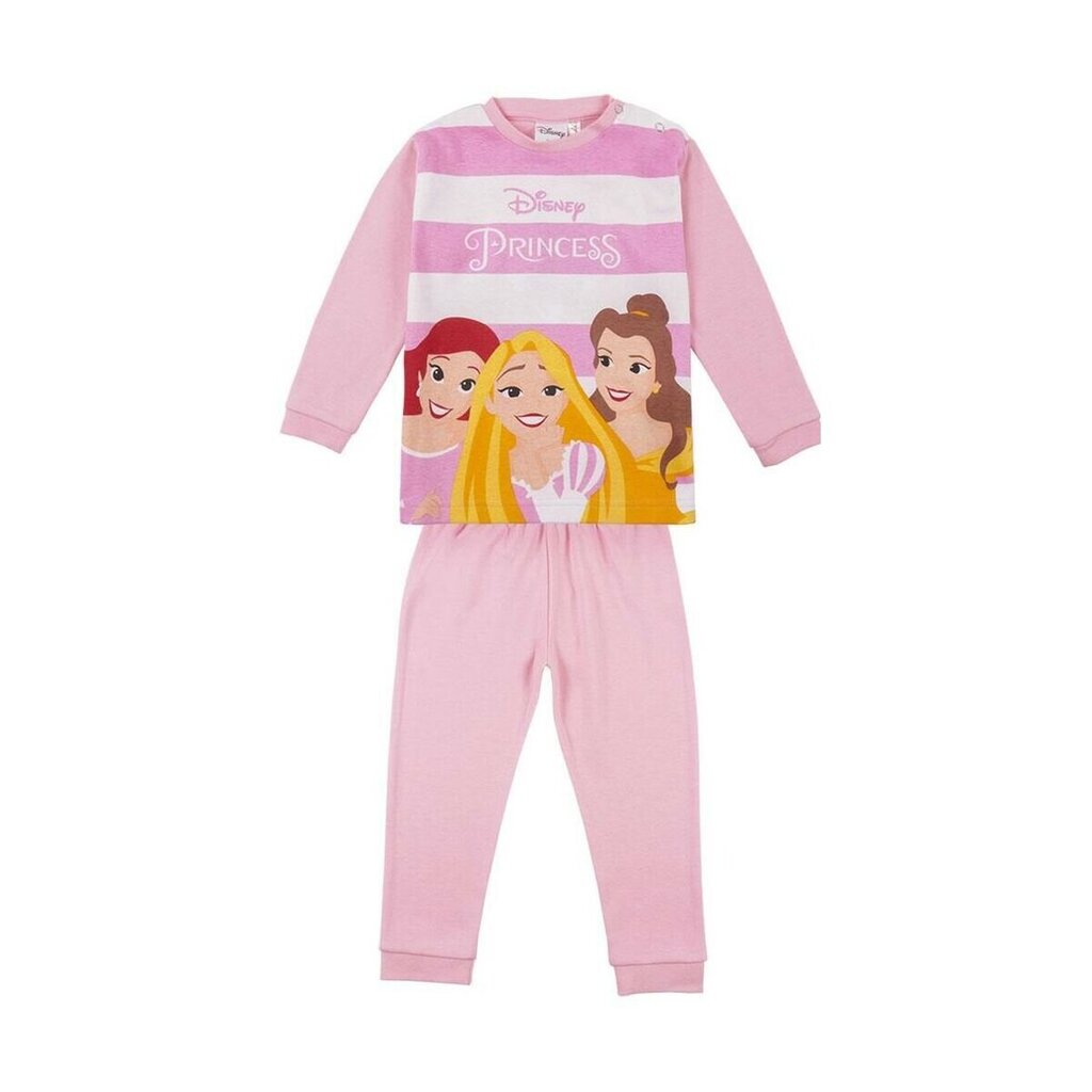 Lasten pyjamat Princess Disney, pinkki hinta ja tiedot | Tyttöjen kylpytakit ja pyjamat | hobbyhall.fi