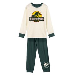 Pyjamat lapsille Jurassic Park, vihreä hinta ja tiedot | Poikien kylpytakit ja pyjamat | hobbyhall.fi