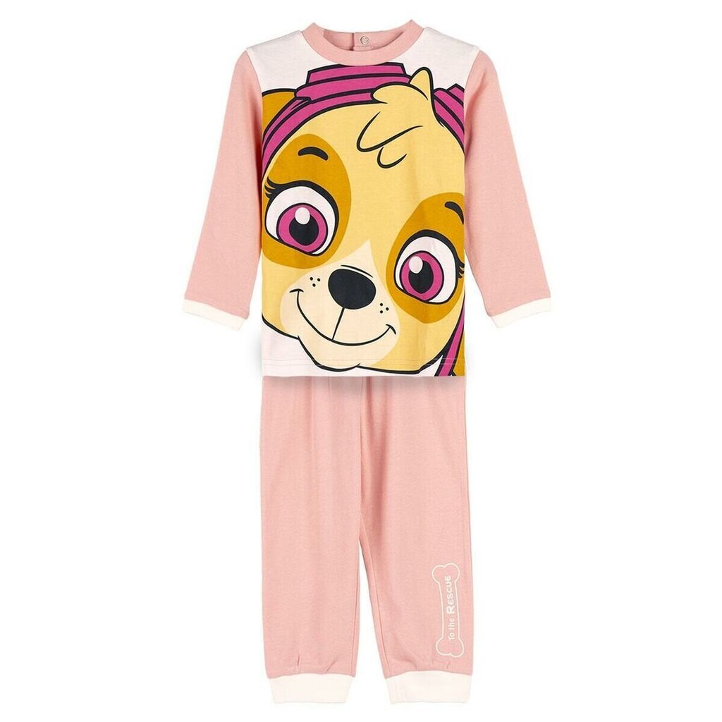 Lasten pyjamat The Paw Patrol, pinkki hinta ja tiedot | Tyttöjen kylpytakit ja pyjamat | hobbyhall.fi