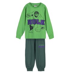 Lasten pyjamat The Avengers, vihreä hinta ja tiedot | Poikien kylpytakit ja pyjamat | hobbyhall.fi