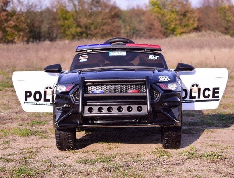 Super Toys BBH0007 yksipaikkainen lasten sähköpoliisiauto hinta ja tiedot | Lasten sähköautot | hobbyhall.fi