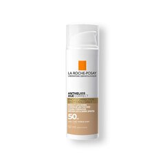 Aurinkovoide värillä La Roche Posay Anthelios Age Correct SPF 50, 50 ml hinta ja tiedot | Aurinkovoiteet | hobbyhall.fi