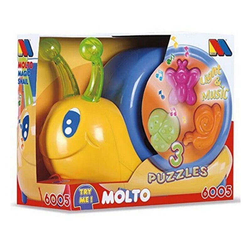 Musiikkilelu Moltó Snail (1+ vuotta) hinta ja tiedot | Vauvan lelut | hobbyhall.fi