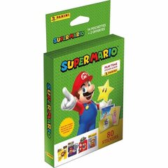 Super Mario Bros™ Panini -tarrapakkaus, 80 kpl. hinta ja tiedot | Poikien lelut | hobbyhall.fi