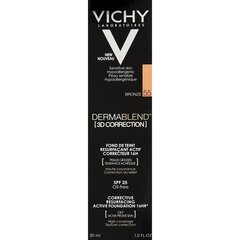 Korjaava meikkivoide Vichy Dermablend 3D Correction 55-Bronze, 30 ml hinta ja tiedot | Vichy Meikit | hobbyhall.fi