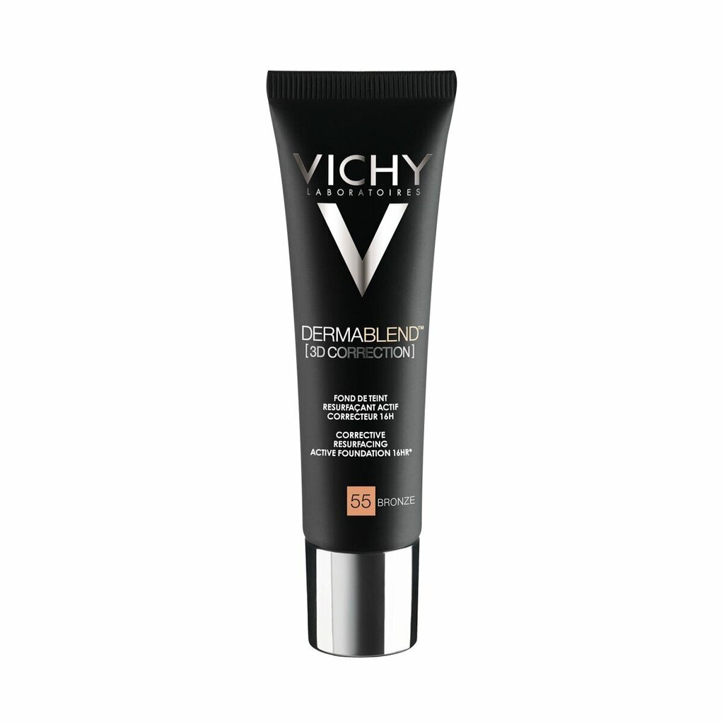 Korjaava meikkivoide Vichy Dermablend 3D Correction 55-Bronze, 30 ml hinta ja tiedot | Meikkivoiteet ja puuterit | hobbyhall.fi