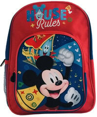 Disney Reppu House Rules Red hinta ja tiedot | Koulureput ja -laukut | hobbyhall.fi