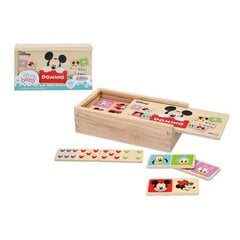 Puupalikat Woomax Disney Baby Domino, 28 osaa hinta ja tiedot | Kehittävät lelut | hobbyhall.fi