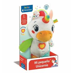 Musikaalinen pehmo Unicorn Clementoni, valkoinen hinta ja tiedot | Pehmolelut | hobbyhall.fi