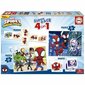 Pelisetti Educa Marvel Spidey Amazing Friends 4in1 hinta ja tiedot | Lautapelit ja älypelit | hobbyhall.fi