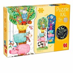 Pimeässä hehkuva palapeli Goula Farm, 80x28cm 27 palaa hinta ja tiedot | LEGOT ja rakennuslelut | hobbyhall.fi