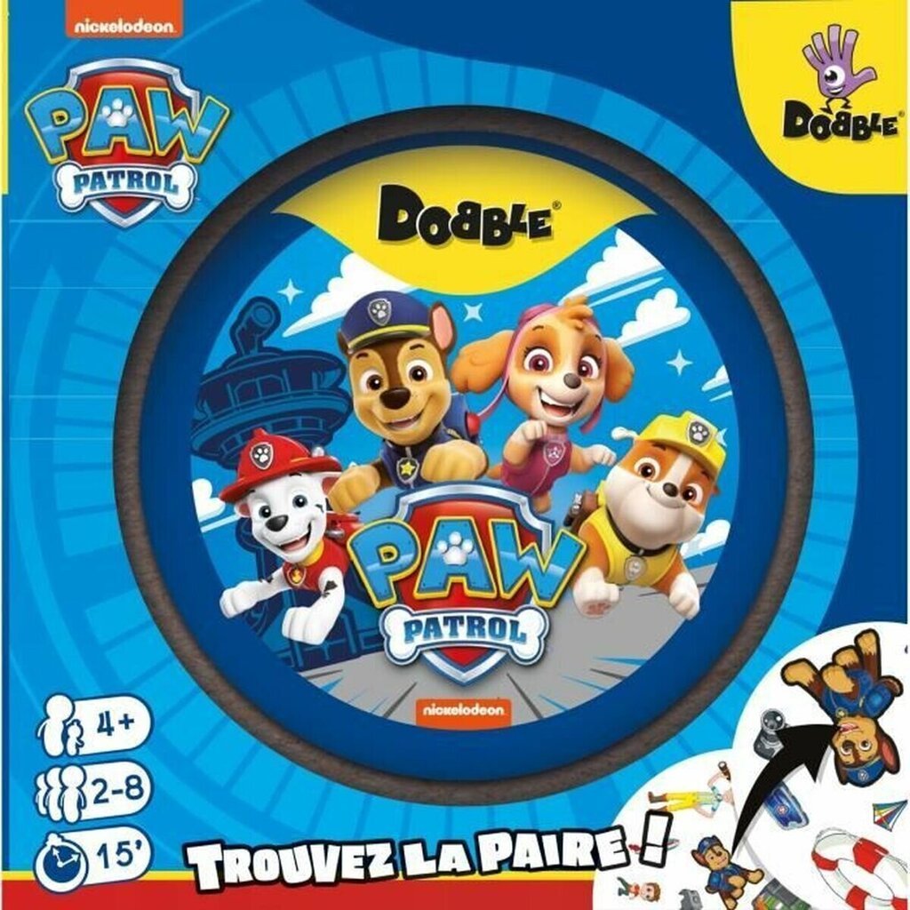 Lautapeli Asmodee Dobble Paw Patrol, FR hinta ja tiedot | Lautapelit ja älypelit | hobbyhall.fi