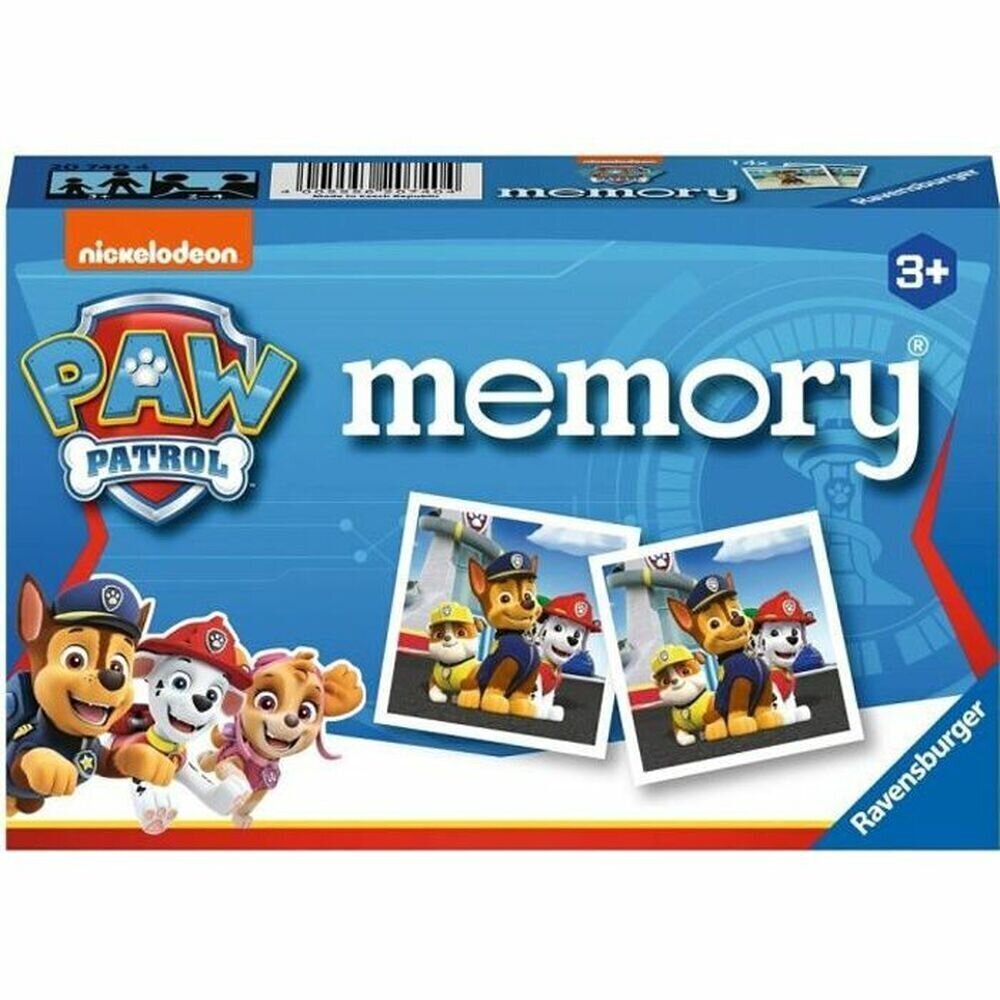 Paw Patrol Ravensburger -muistipeli hinta ja tiedot | Lautapelit ja älypelit | hobbyhall.fi