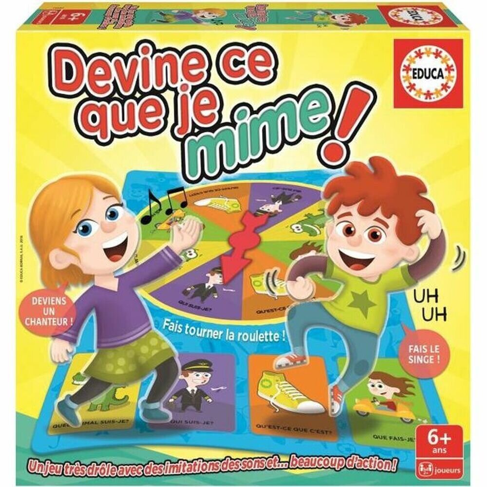 Lautapeli Educa Guess What I Mime, EU hinta ja tiedot | Lautapelit ja älypelit | hobbyhall.fi