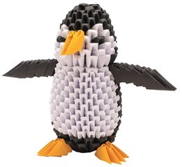 Luova setti 3D origami Penguin Creagami hinta ja tiedot | Kehittävät lelut | hobbyhall.fi