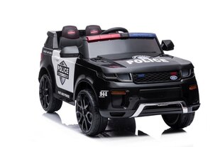 Yksipaikkainen poliisin sähköauto BBH-021, musta hinta ja tiedot | Lasten sähköautot | hobbyhall.fi