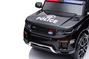 Yksipaikkainen poliisin sähköauto BBH-021, musta hinta ja tiedot | Lasten sähköautot | hobbyhall.fi