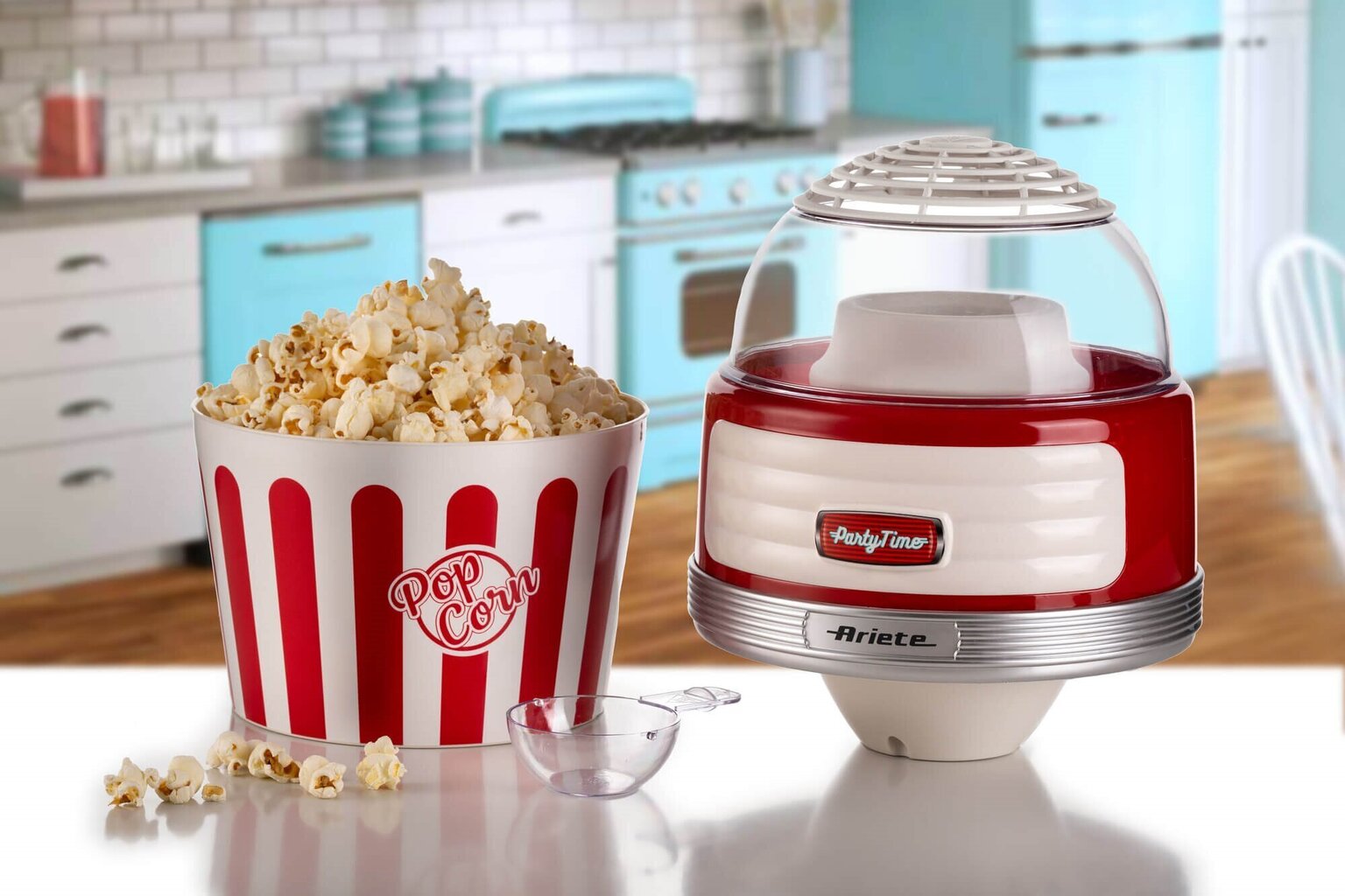 Ariete Pop Corn Popper Party Time XL 2957 hinta ja tiedot | Muut keittiökoneet | hobbyhall.fi