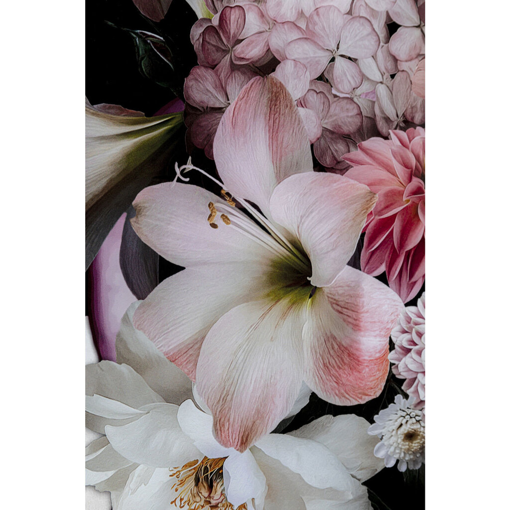 Lasikuva Flowery Beauty 80x120cm hinta ja tiedot | Taulut | hobbyhall.fi