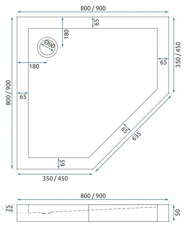 Rea Diamond 90x90 Kultasuihkukaappi hinta ja tiedot | Suihkukaapit ja suihkunurkat | hobbyhall.fi