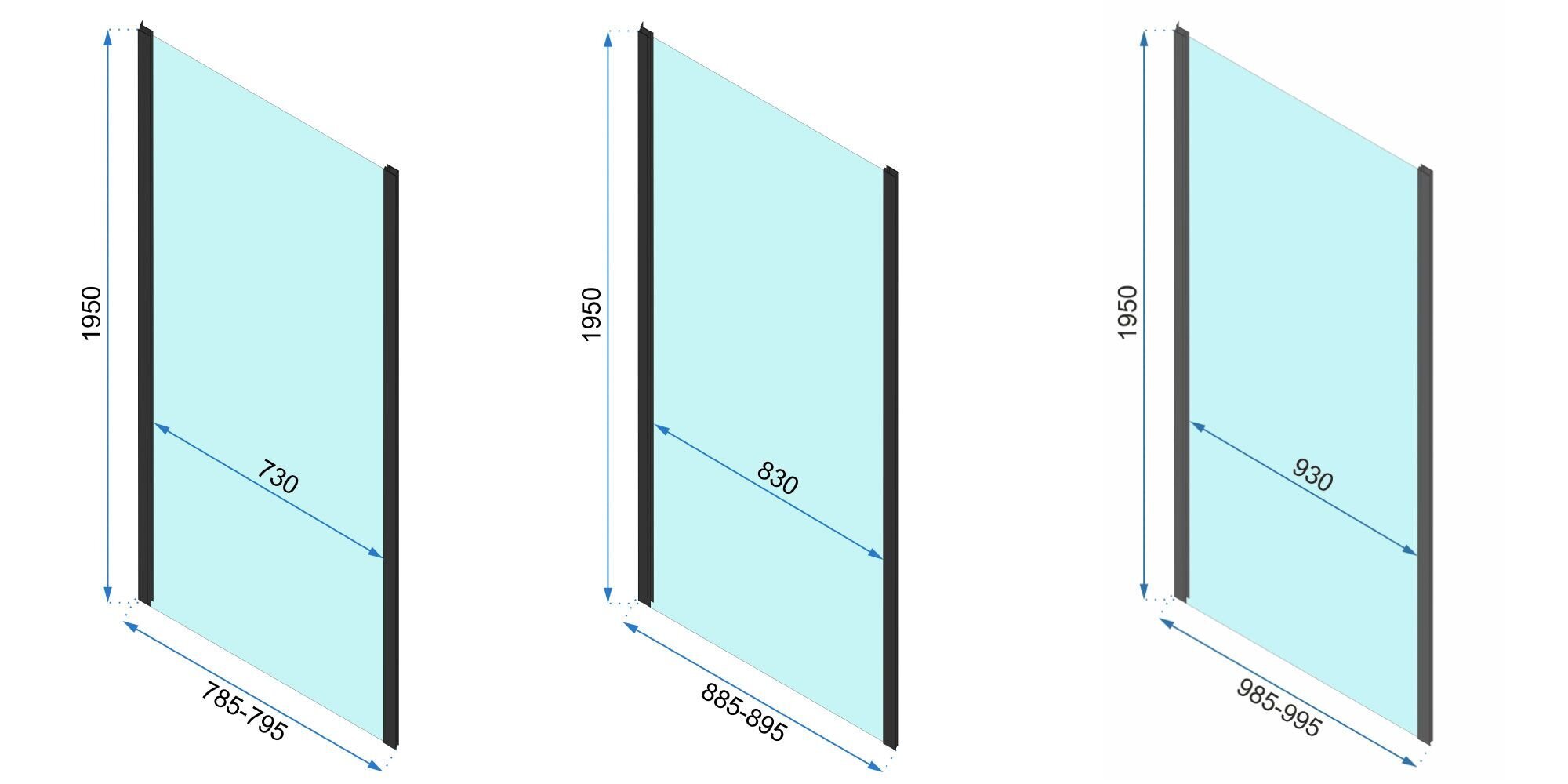 Rapid Fold musta suihkukaappi hinta ja tiedot | Suihkukaapit ja suihkunurkat | hobbyhall.fi