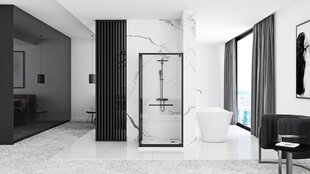 Rea -tilaa mustassa 90x90 -suihkukaapilla hinta ja tiedot | Suihkukaapit ja suihkunurkat | hobbyhall.fi