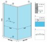 Rea -tilaa mustassa 90x90 -suihkukaapilla hinta ja tiedot | Suihkukaapit ja suihkunurkat | hobbyhall.fi