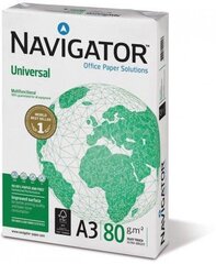 Kopiopaperi A3/80g/500 Navigator hinta ja tiedot | Vihkot, muistikirjat ja paperit | hobbyhall.fi