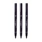 Tussi Uni-Ball Mitsubishi Pencil PIN 005-200(S), 12 kpl, musta hinta ja tiedot | Toimistotarvikkeet | hobbyhall.fi