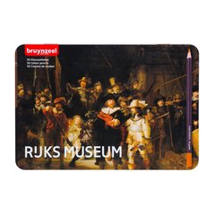 Värikynäsarja Bruynzeel Rembrandt van Rijn "The Night Watch" metallilaatikossa, 50 väriä hinta ja tiedot | Taide- ja askartelutarvikkeet | hobbyhall.fi