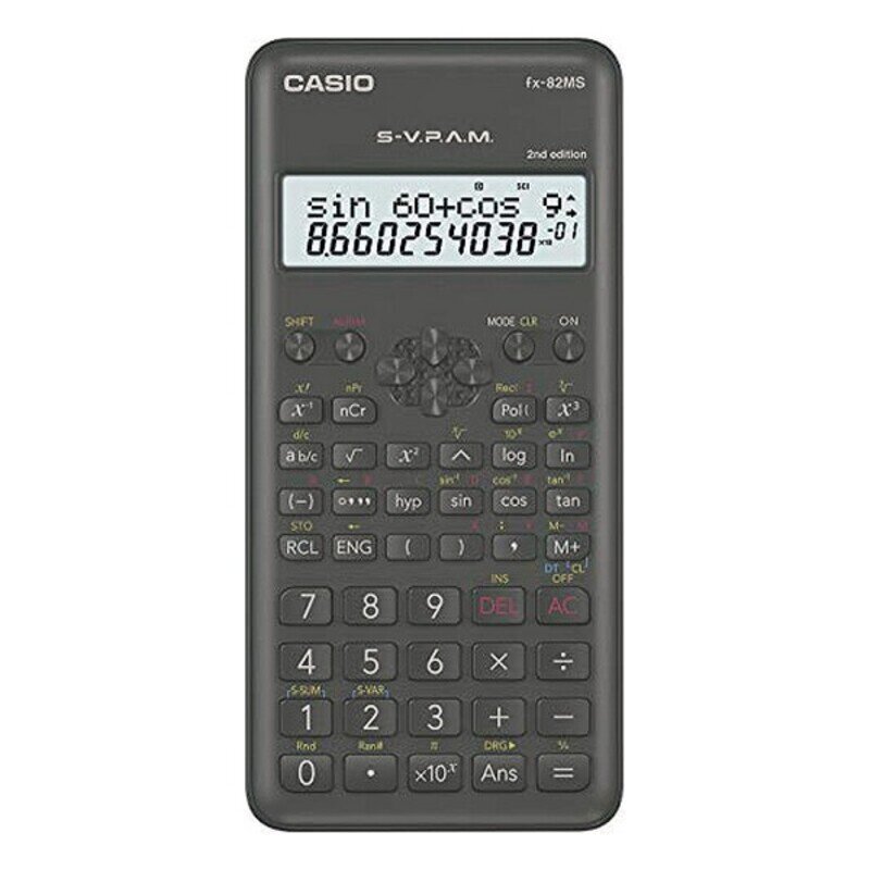 Laskin Casio FX-82, musta hinta ja tiedot | Toimistotarvikkeet | hobbyhall.fi