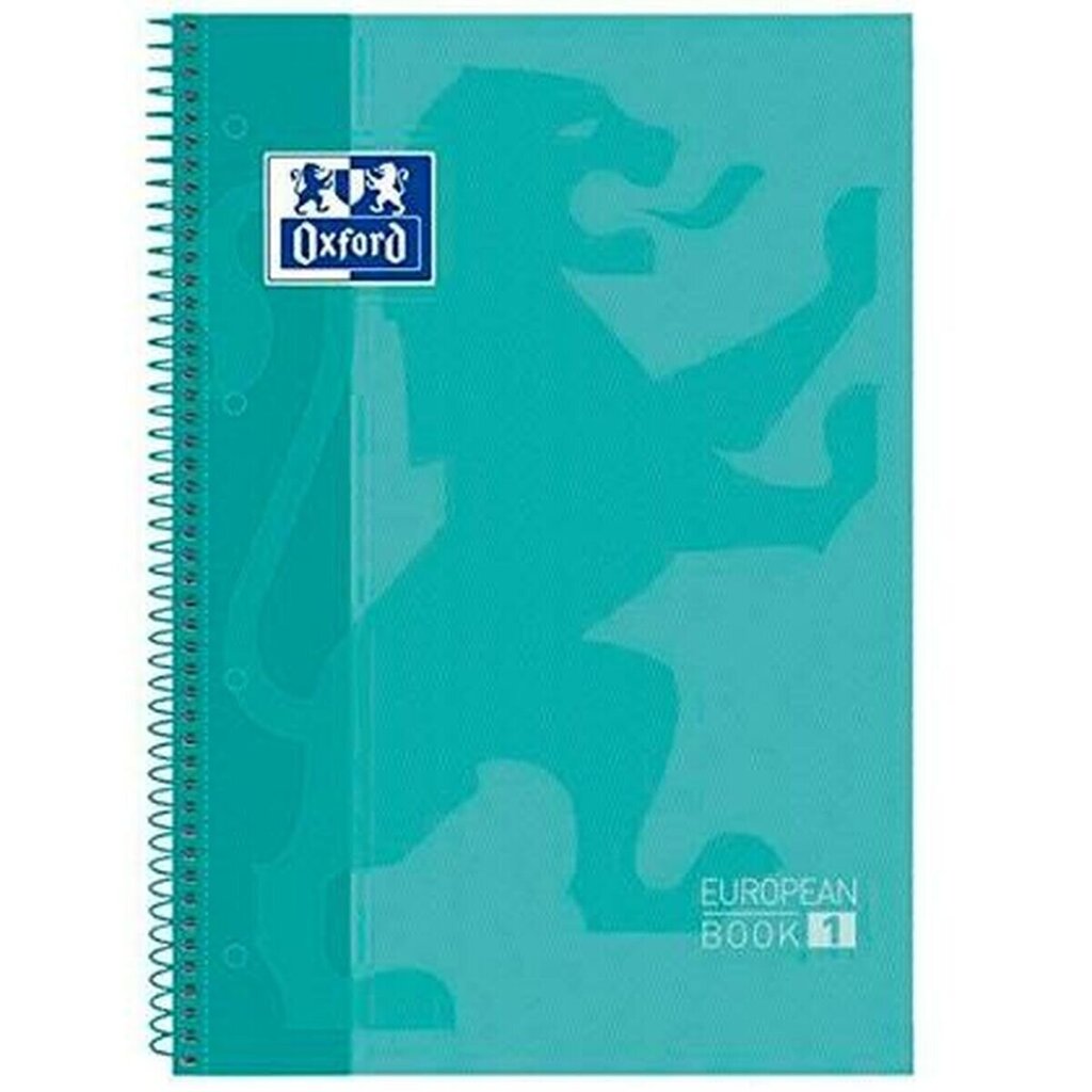 Muistikirja Oxford European Book, A4, 90 g/m, vihreä 5 kpl. hinta ja tiedot | Toimistotarvikkeet | hobbyhall.fi