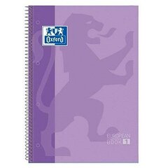 Muistikirja Oxford European Book, A4, 90 g/m, violetti 5 kpl. hinta ja tiedot | Oxford Lapset | hobbyhall.fi