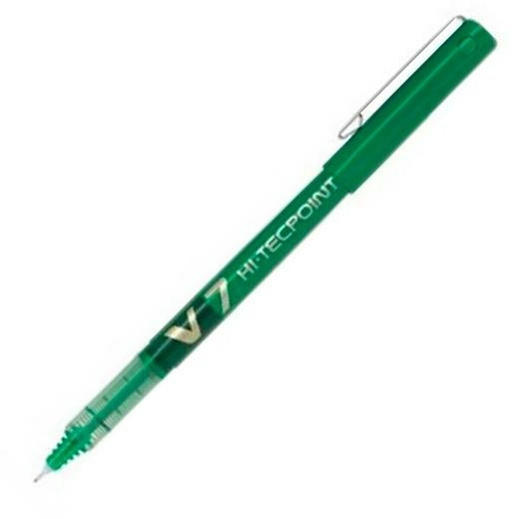 Pen Pilot V7, vihreä, 12 kpl. hinta ja tiedot | Kirjoitusvälineet | hobbyhall.fi