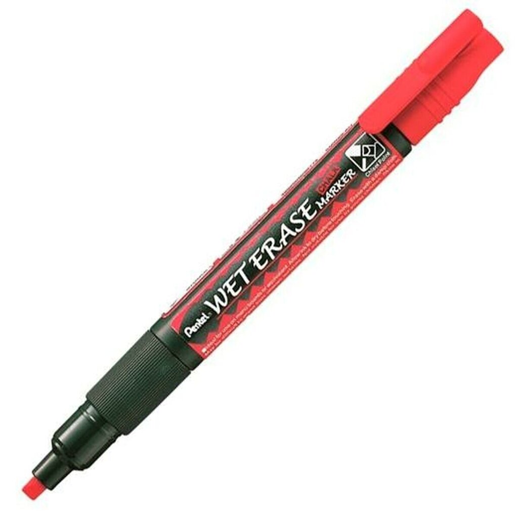 Pentel Wet Erase tussi, punainen, 12 kpl. hinta ja tiedot | Taide- ja askartelutarvikkeet | hobbyhall.fi