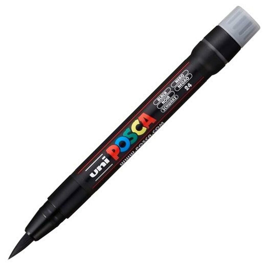 Tussi Posca PCF-350, musta, 5 kpl. hinta ja tiedot | Taide- ja askartelutarvikkeet | hobbyhall.fi