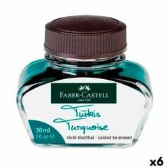 Muste Faber-Castell, 30 ml, 6 kpl. hinta ja tiedot | Kirjoitusvälineet | hobbyhall.fi