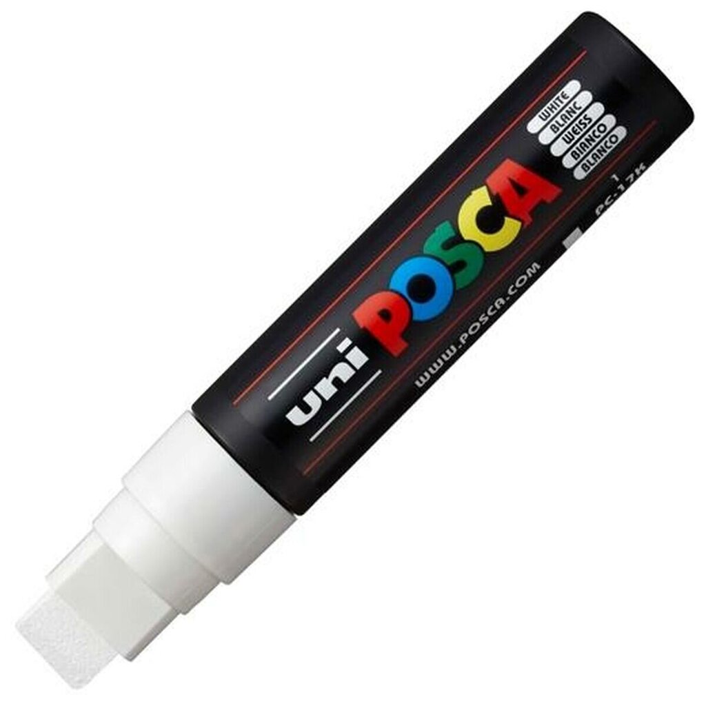 Tussi Posca PC-17K, valkoinen, 5 kpl. hinta ja tiedot | Taide- ja askartelutarvikkeet | hobbyhall.fi