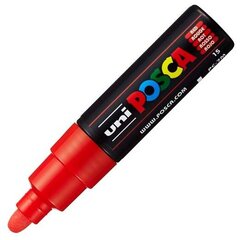 Tussi Posca PC-7M, punainen, 6 kpl hinta ja tiedot | Taide- ja askartelutarvikkeet | hobbyhall.fi